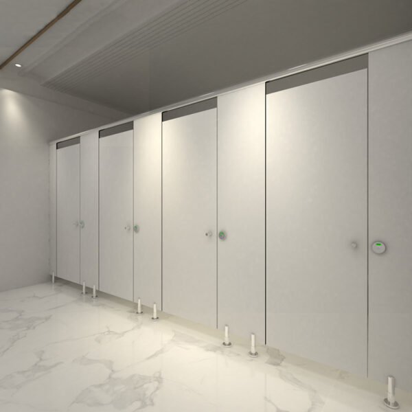 Cubicle Toilet PVC Premium