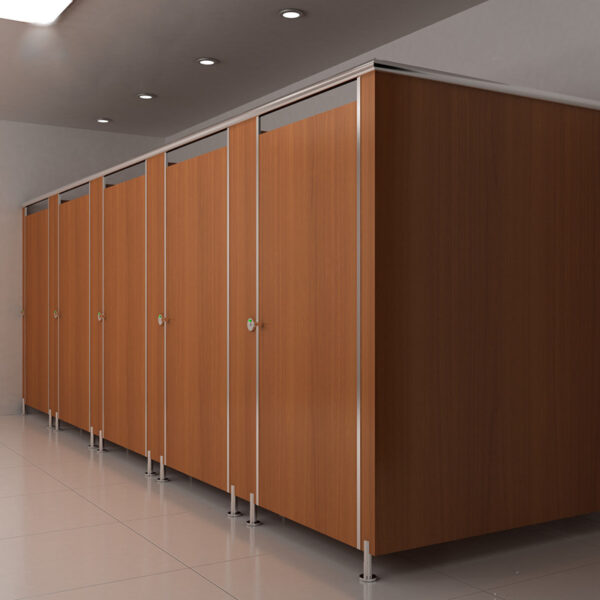 Cubicle Toilet PVC Medium